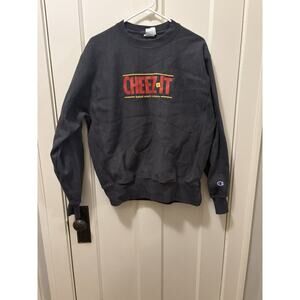 Kellogg's‎ Cheez-It Crackers Medium Pullover Crewneck Sweatshirt Champion